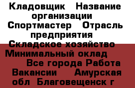 Кладовщик › Название организации ­ Спортмастер › Отрасль предприятия ­ Складское хозяйство › Минимальный оклад ­ 26 000 - Все города Работа » Вакансии   . Амурская обл.,Благовещенск г.